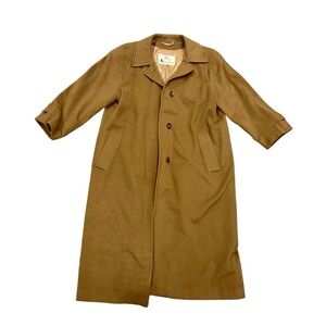Aquascutum of London Pure Cashmere Camel Coat Made in England Size M/54
